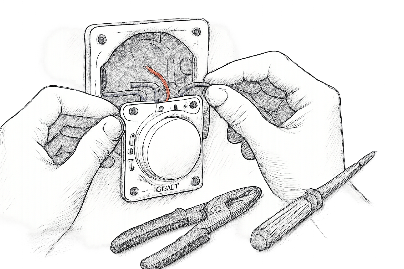 branchement interrupteur lumineux schneider odace