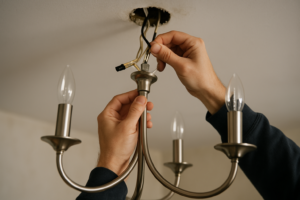 Branchement lustre : guide complet pour raccorder votre luminaire en toute sécurité