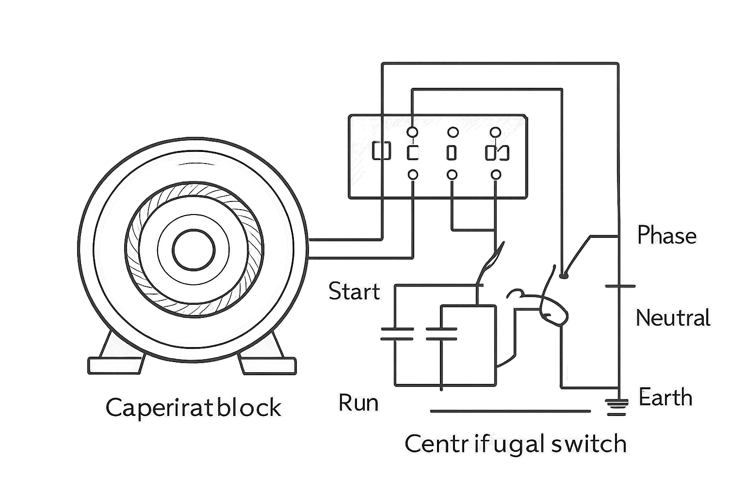 branchement moteur monophasé avec condensateur pdf