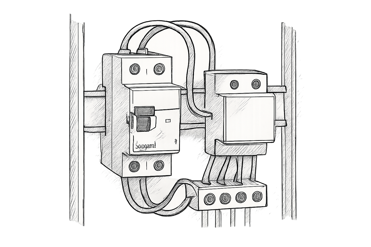 branchement sonnerie modulaire legrand