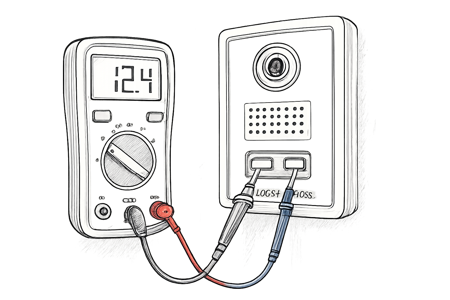 brancher interphone 2 fils