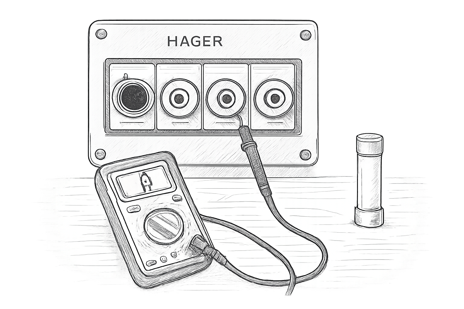 changer fusible tableau electrique hager