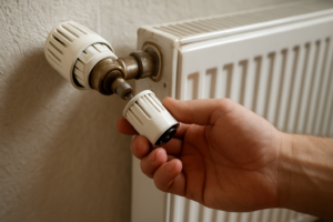 Comment démonter une tête thermostatique de radiateur étape par étape