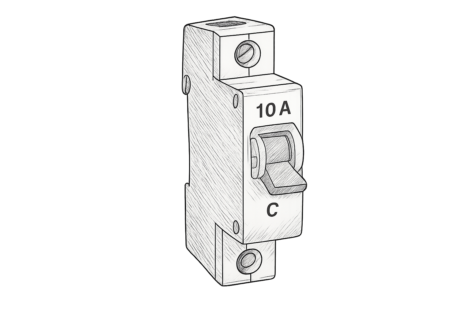 disjoncteur vmc 10a