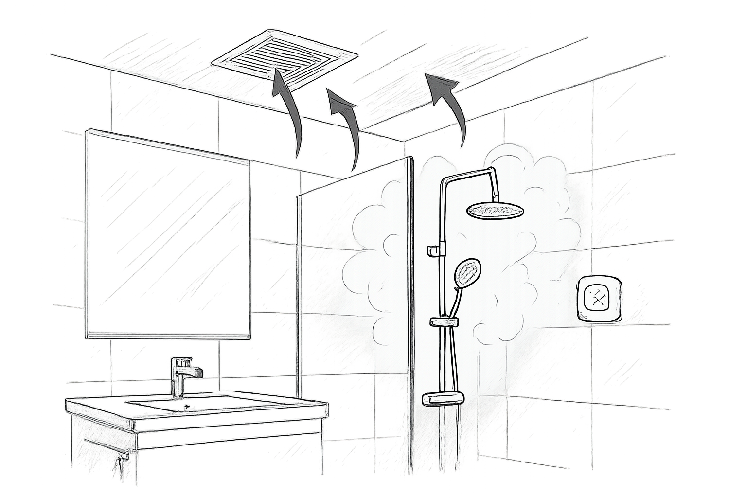 débit vmc salle de bain