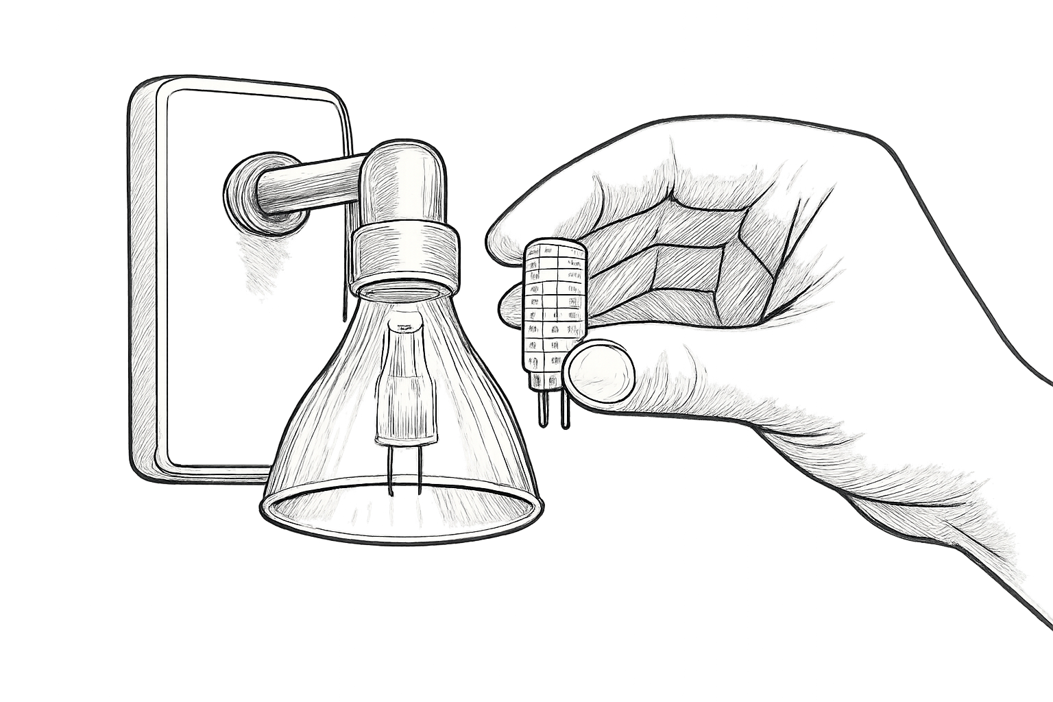 remplacement ampoule halogène par led