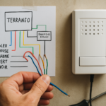 Schéma de câblage interphone Terraneo 5 fils en français : code couleur, branchement et astuces
