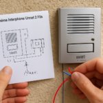 Schéma Interphone Urmet 2 Fils : Guide de Branchement du Modèle 1133/15