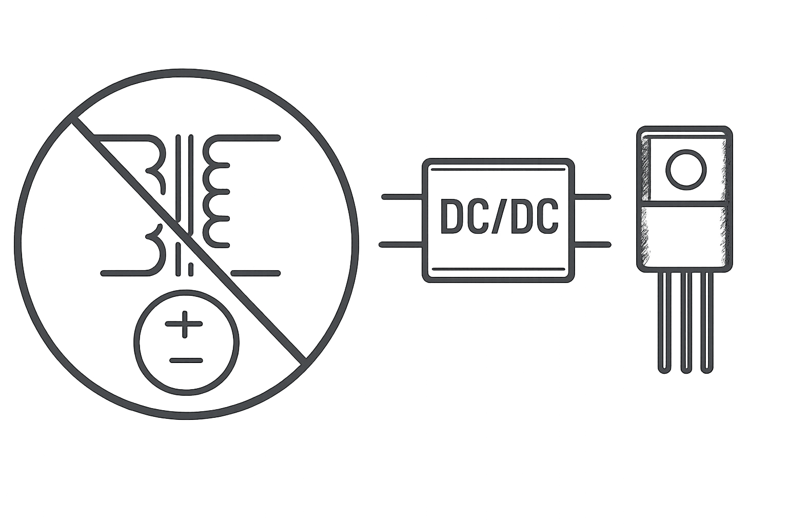 transformateur en courant continu