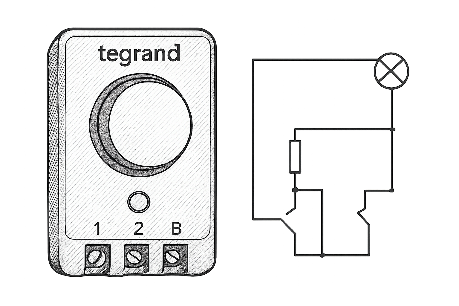 variateur legrand va et vient